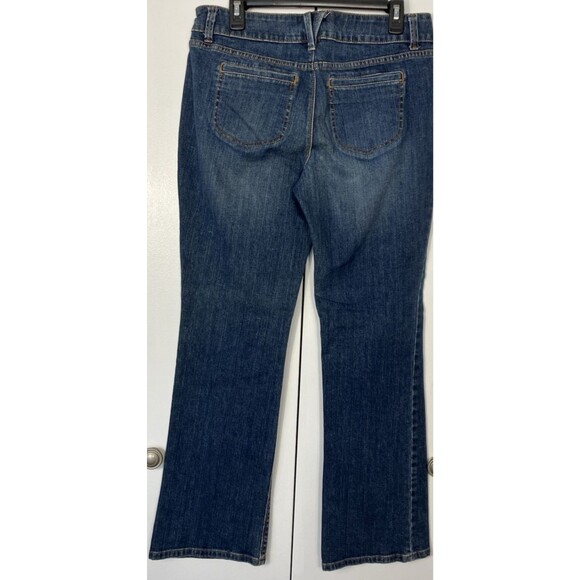 Apt 9 Womens Maxwell Fit Boot Cut Blue Jeans Size 10 - Picture 5 of 5